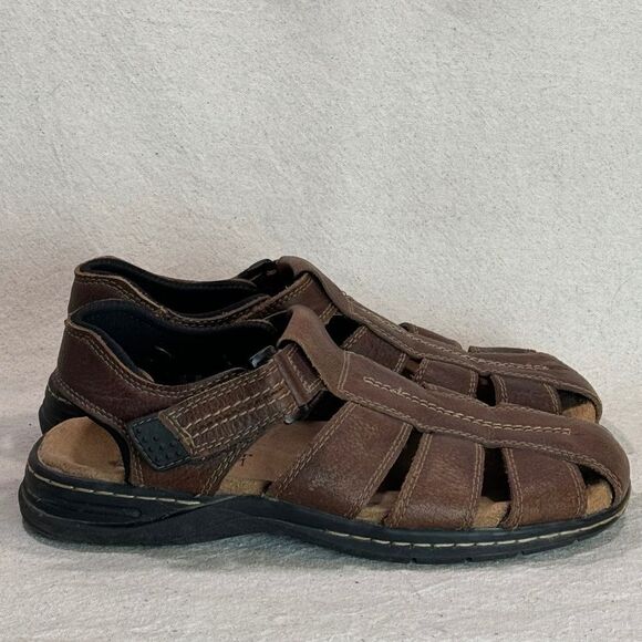 Dr. Scholl's 'Camden' Closed Toe Fisherman Sandals Mens Size 10M - Picture 3 of 16